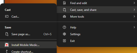 Install PWA on Chrome