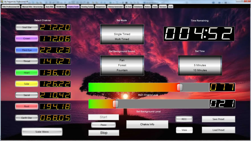 Life Frequencies Pro Chakra Tools